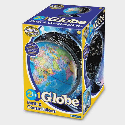 2 in 1 Earth and Constellation globe